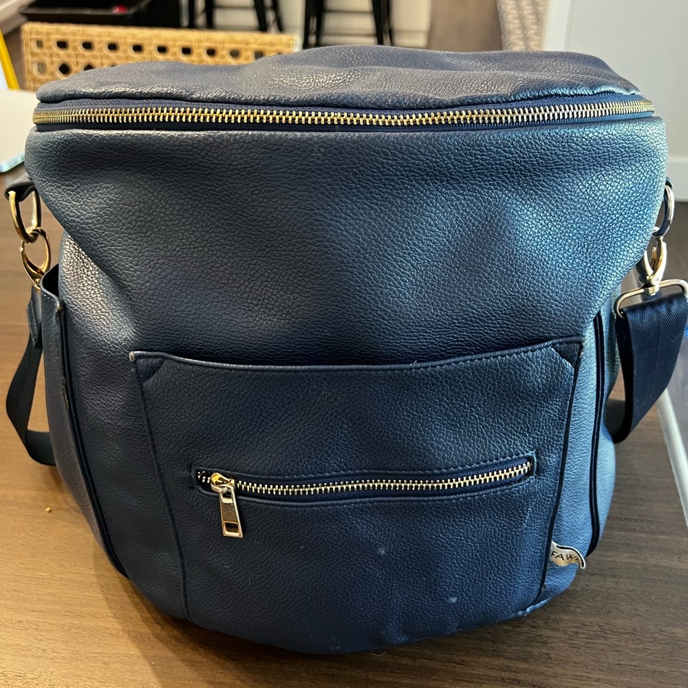 Fawn Design Leather Convertible Backpack or Hand Bag